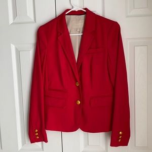 Banana Republic red blazer